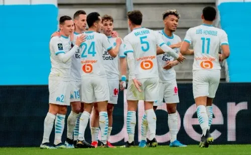 Marsella celebra el triunfo que los acerca a la Champions (Getty)