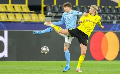 Erling Haaland se prepara para arribar al Manchester City de Pep Guardiola. Foto: Getty Images
