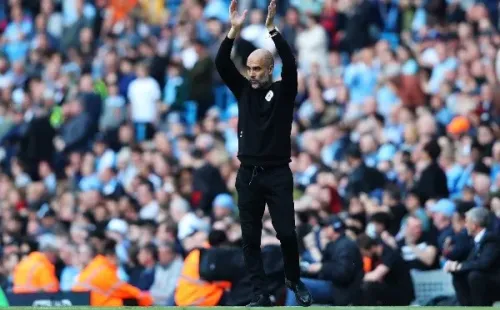 Pep Guardiola se frota las manos para tener a su súper Manchester City con la llegada de Erling Haaland y Paul Pogba. Foto: Getty Images