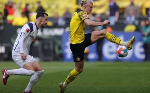 Erling Haaland deja el Borussia Dortmund para dar el salto al Manchester City. Foto: Getty Images