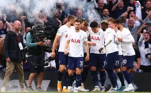 Tottenham venció al Arsenal y quedó a un punto de la zona de Champions League. Los Spurs tiene la diferencia de gol a su favor. Foto: Getty Images