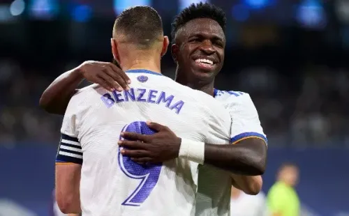 Vinícius y Benzema, protagonistas de la goleada de Real Madrid contra Levante.
