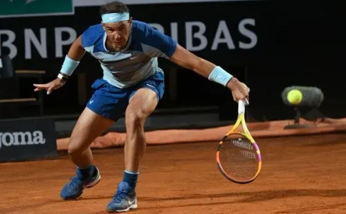 Rafa Nadal dijo adiós sorpresivamente en el Roma Open. | Foto: Getty