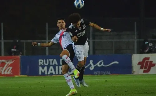 Maximiliano Falcón sufre con los problemas médicos y será baja en Colo Colo. Foto: Agencia Uno