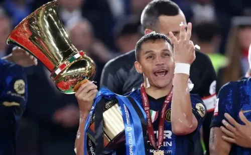 Alexis Sánchez logró otro título con Inter de Milán. (Foto: Getty Images)