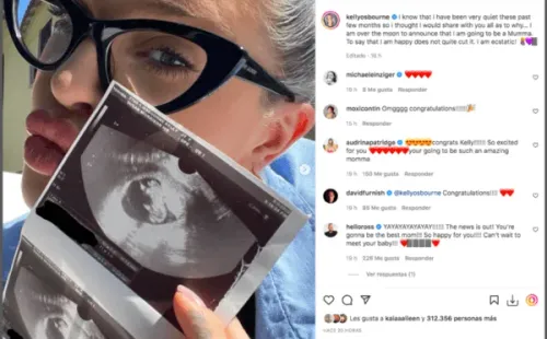 ¡Kelly Osbourne se convertirá en madre!