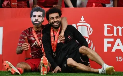 Mohamed Salah estuvo en buenas condiciones en los festejos. (Foto: Getty Images)
