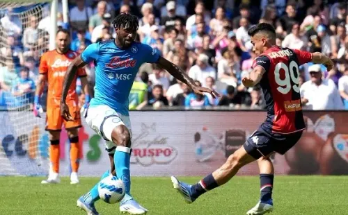 Galdames y Genoa no pueden contra Napoli y llegan a la última fecha de la Seria A virtualmente descendidos.