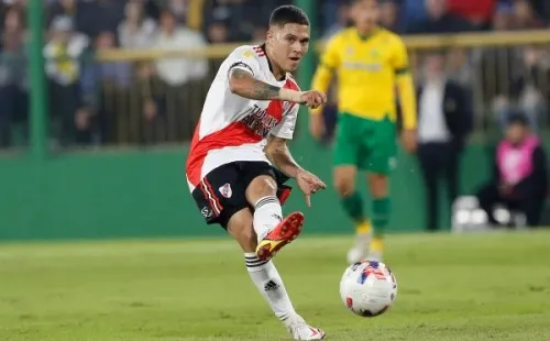 Juanfer Quintero vuelve a River Plate y está listo para el duelo con Colo Colo por Copa Libertadores. Foto: Getty Images