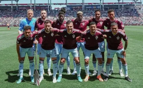 Diego Rubio fue titular en Colorado Rapids versus Los Angeles en la Major League Soccer.