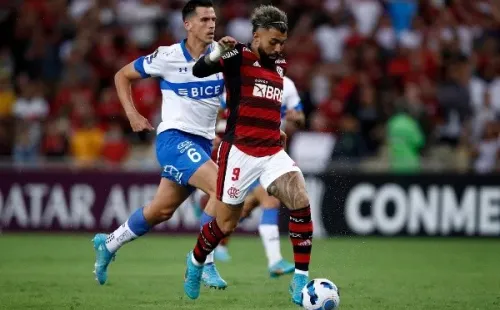 Flamengo goleó a Universidad Católica en Brasil y la eliminó de la Copa Libertadores. Foto: Getty Images