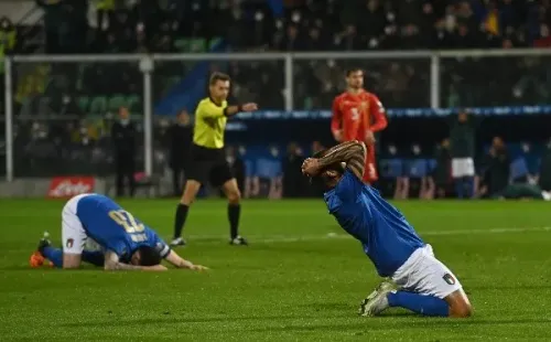 Italia se quedó afuera en la repesca ante Macedonia del Norte. (Foto: Getty Images)
