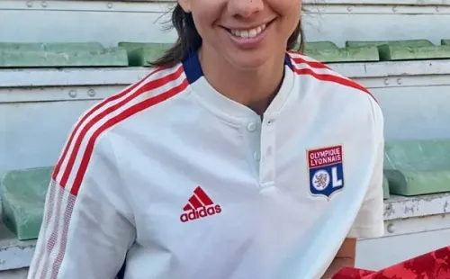 La camiseta deOlympique Lyonnais, firmado por Tiane Endler, puede llegar a la puerta de tu casa si participas junto a adidas, de cara a la final de laWomen’s Champions League. (Foto: adidas).