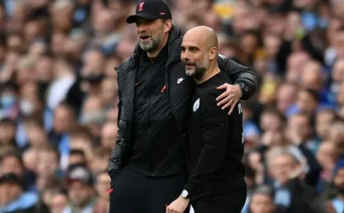 Jürgen Klopp y Pep Guardiola han animado un final de infarto en la Premier League. Liverpool y Manchester City se juegan todo o nada en la última fecha. Foto: Getty Images