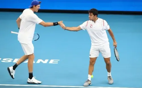 Nicolás Jarry y Cristian Garin