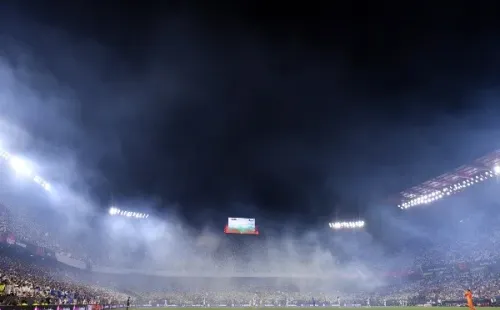 Tremendo ambiente en el Sánchez Pizjuán para la final. (Foto: Getty Images)