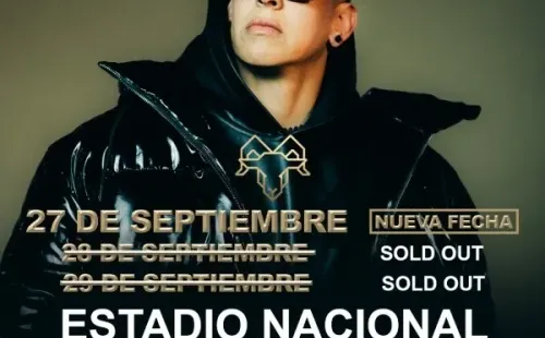 ¡Daddy Yankee confirma tercer show en Chile!