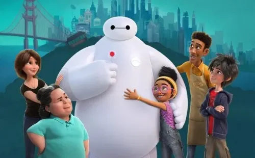Poster oficial de ¡Baymax!. Foto: Disney