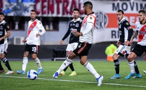 Torta Opazo recibió amarilla en la dura derrota de Colo Colo contra River Plate y se perderá la final contra Fortaleza por el Grupo F de la Copa Libertadores.