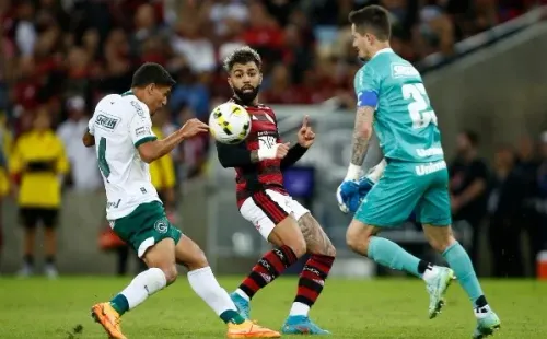 Flamengo le ganó 1-0 a Goiás en la séptima fecha del Brasileirao. | Foto: Getty