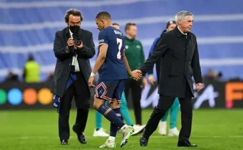 Mbappé finalmente no será dirigido por Carlo Ancelotti en el Real Madrid. | Foto: Getty