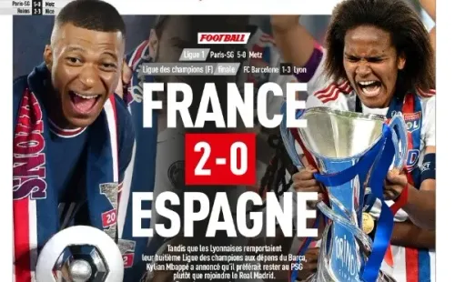 L’Equipe celebró las gestas francesas.