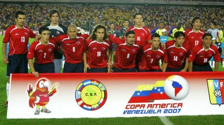 Jorge Vargas y Jorge Valdivia integraron una selección chilena que terminó muy mal su participación en la Copa América de Venezuela 2007