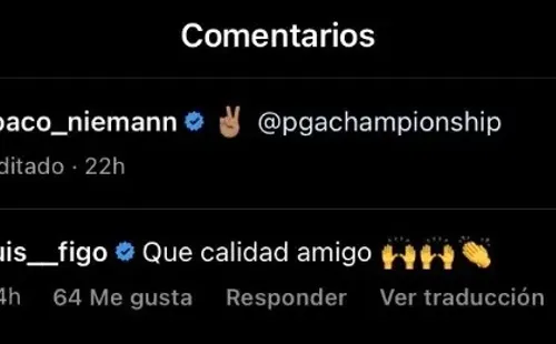 El mensaje de Luis FIgo.