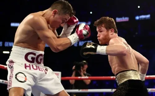 Gennady Golovkin quiere vengarse de Saúl “Canelo” Álvarez en su tercer combate. Foto: Getty Images