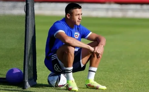 Alexis Sánchez espera por el próximo desafío de su carrera, el que puede estar en España. Foto: Comunicaciones ANFP