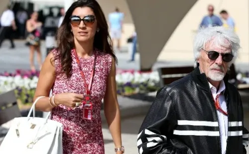 Bernie y Fabiana Ecclestone
