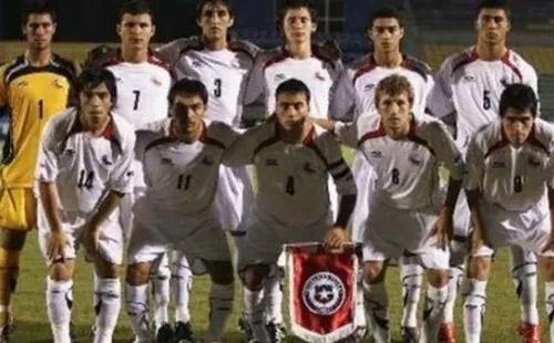 Selección chilena Sub 23 en Malasia 2008