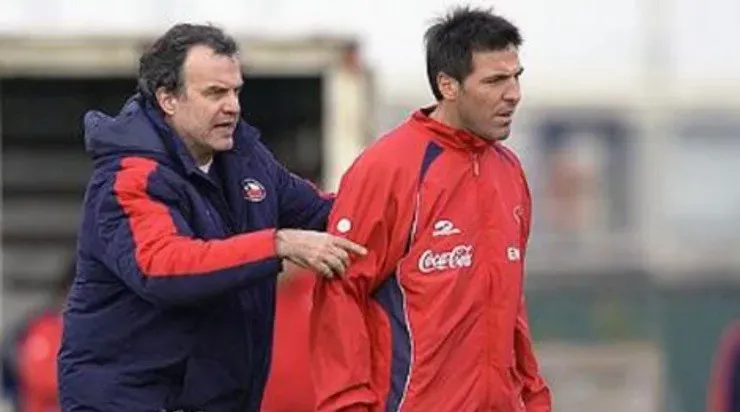 Berizzo como mano derecha de Marcelo Bielsa.