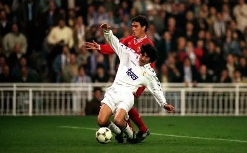Real Madrid está en el corazón de Bam Bam y Zamorano está en la final de la Champions League frente a Liverpool. (Foto: Getty Images)