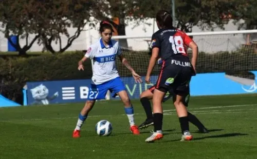 Las universitarias ganaron 1-0 este domingo (Cruzados)