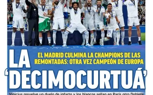 Marca se centró en el gran héroe de la jornada: Thibaut Courtois.