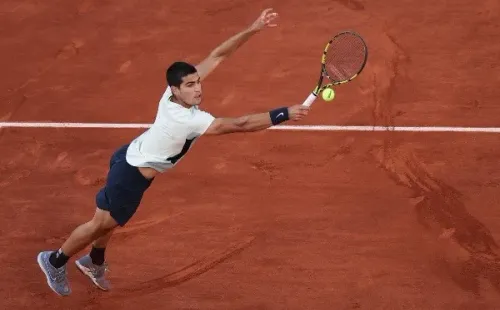 Alcaraz luchó, pero no pudo ante Zverev. | Foto: Getty