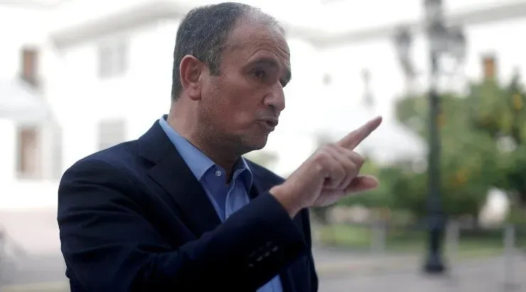 El gobernador regional del Biobío, Rodrigo Díaz. (AGENCIA UNO).