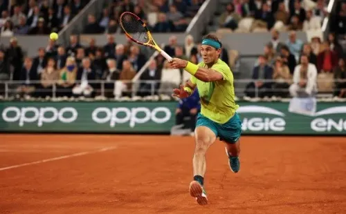 Nadal se lució y jugará la semifinal de Roland Garros ante Alexander Szverev. | Foto: Getty