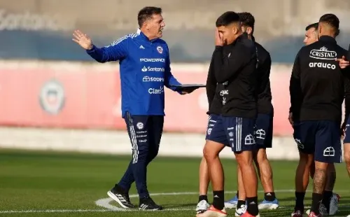 Berizzo ya comanda los entrenamientos de La Roja. | Foto: Comunicaciones ANFP