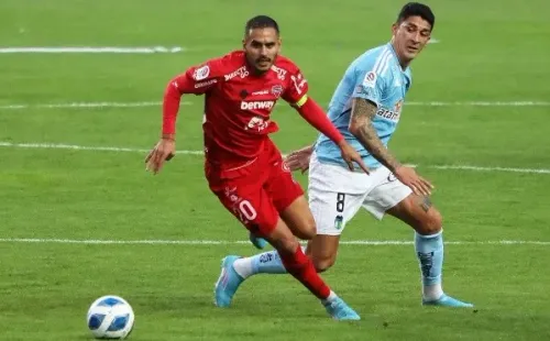 Fede Mateos deslumbra los chillanejos con Ñublense. | Foto: Agencia Uno