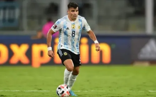 Marcos Acuña se queda fuera de la Finalissima por problemas físicos. Foto: Getty Images