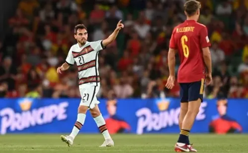 Ricardo Horta marcó el gol del empate de Portugal contra España en la UEFA Nations League. Foto: Getty Images