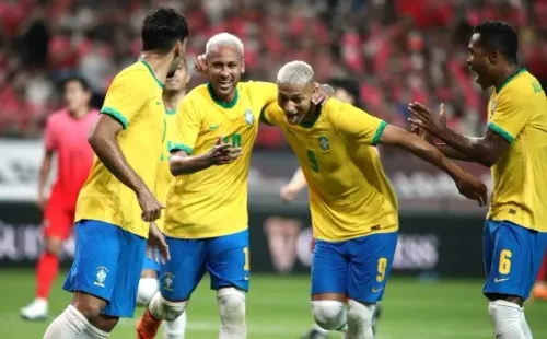 Neymar se pone a cuatro goles de Pelé como máximo goleador histórico de Brasil. (Foto: Getty Images)