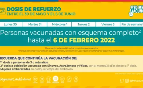 Calendario de vacunación