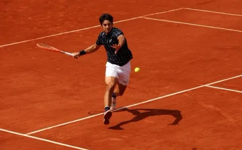 Garin se despidió de la temporada de arcilla llegando a tercera ronda en Roland Garros. | Foto: Getty