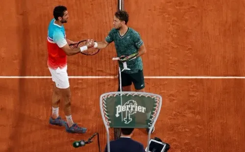 Ruud y Cilic animaron la segunda semifinal de Roland Garros. | Foto: Getty
