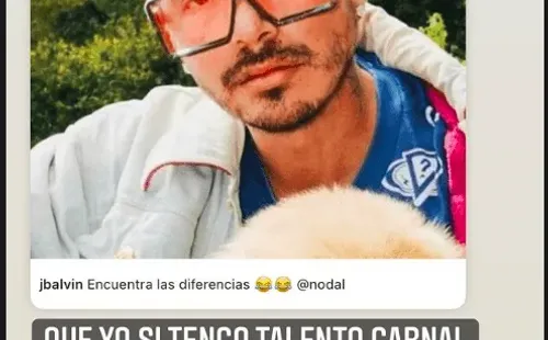 Christian Nodal vs. J Balvin, el mexicano barre el suelo con el colombiano.(Foto: Instagram)