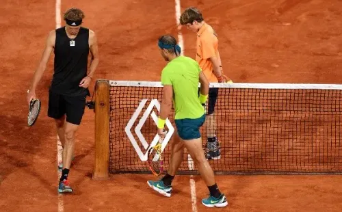Nadal y Zverev buscan el paso a la final de Roland Garros. | Foto: Getty