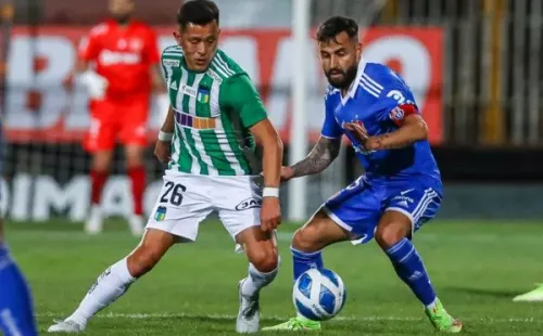 Carlos Muñoz en O'Higgins vs Universidad de Chile